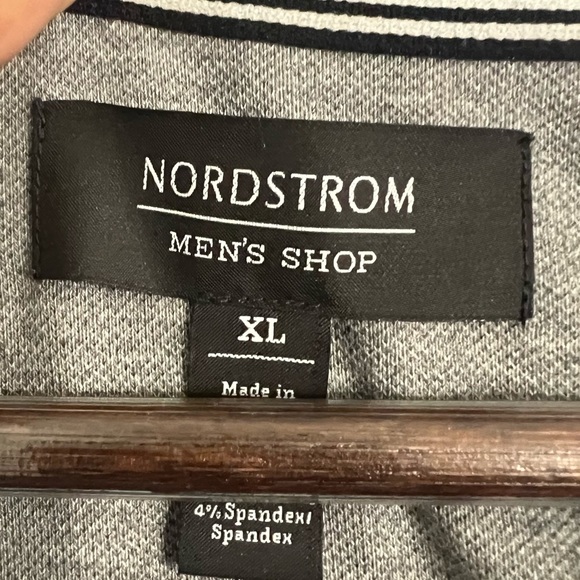 Nordstrom Mens Shop Baby Blue Blue Polo - Picture 8 of 11